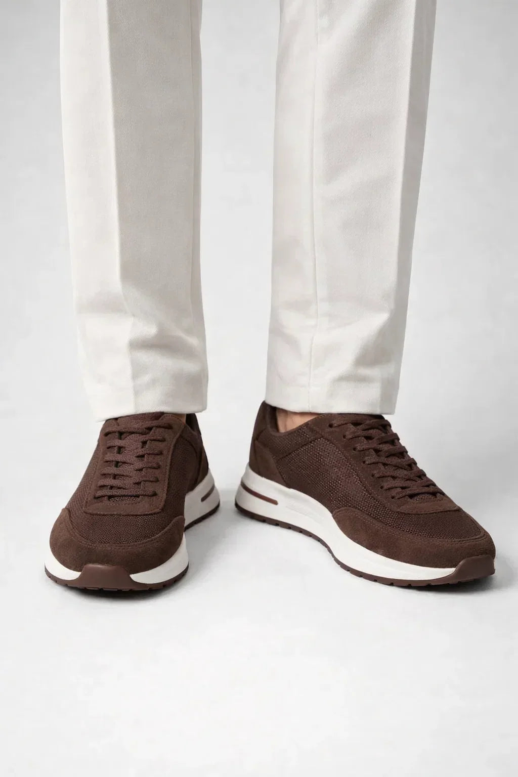 Giuliano City Sneaker Brown | Suede City Sneaker
