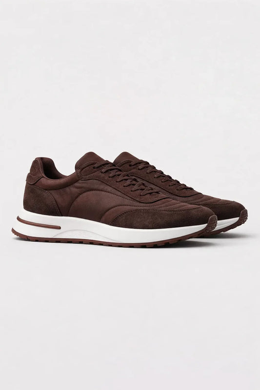 Rafelo Sneaker Brown | Premium Low-Top Sneaker