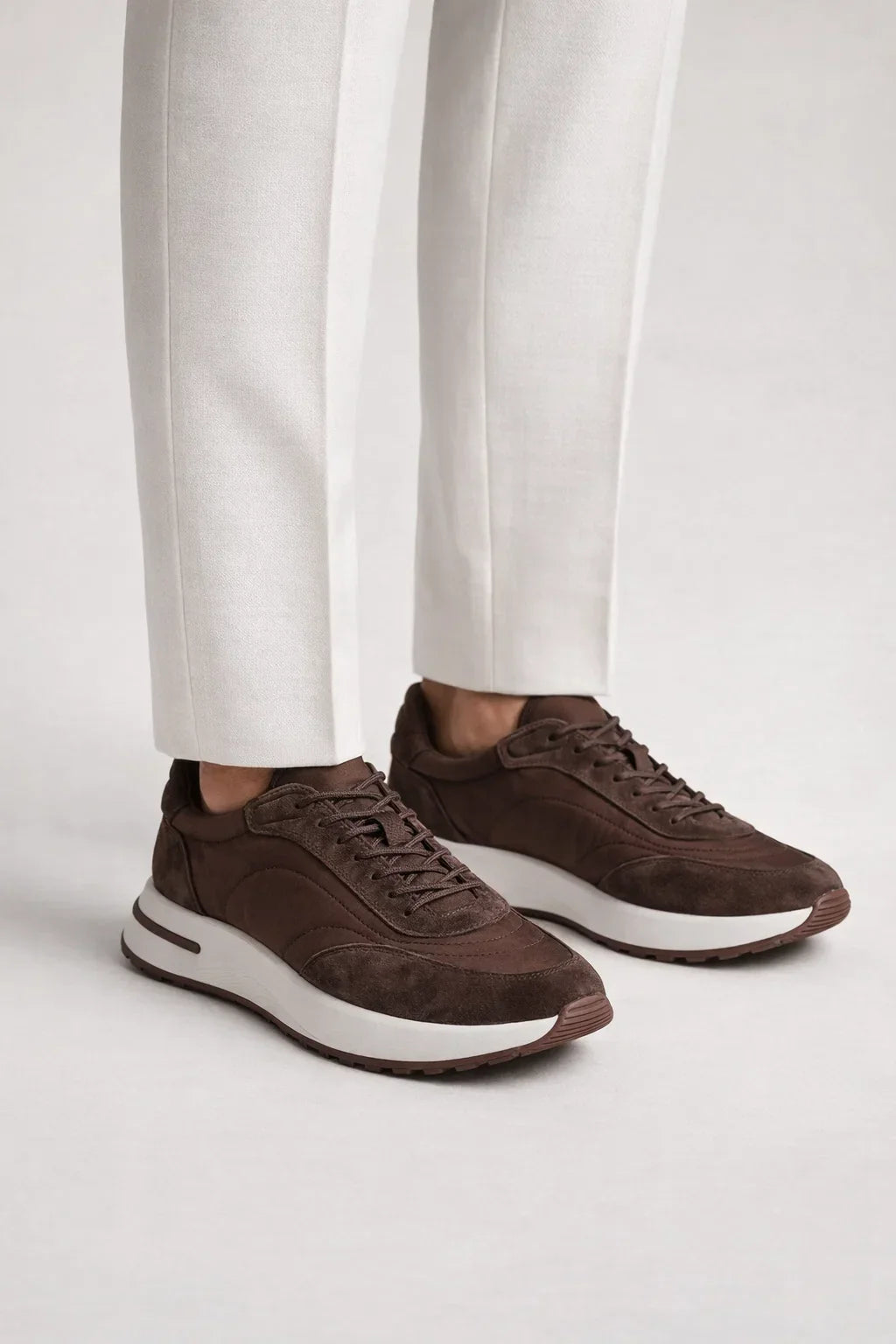 Rafelo Sneaker Brown | Premium Low-Top Sneaker