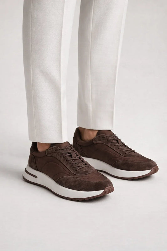 Rafelo Sneaker Brown | Premium Low-Top Sneaker
