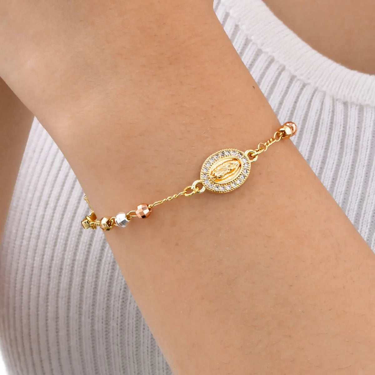 Pulsera de rosario
