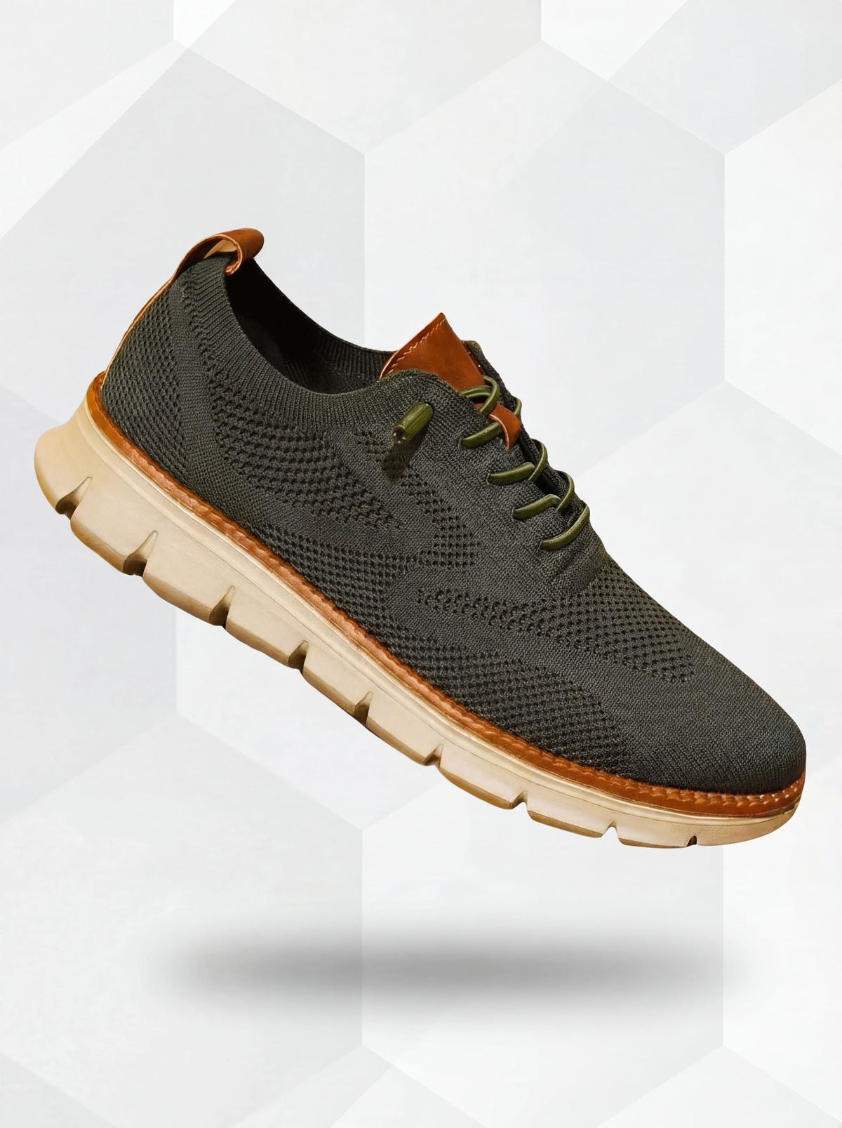 Ultracomfort Breathable Shoes Green | Lightweight Walking Shoes