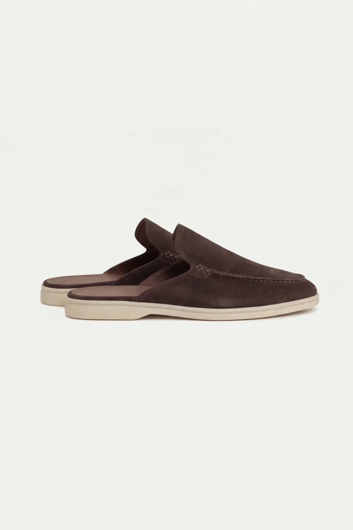 Suede Yacht Loafer Brown | Slip-On Boat Loafer